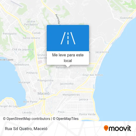 Rua Sd Quatro mapa