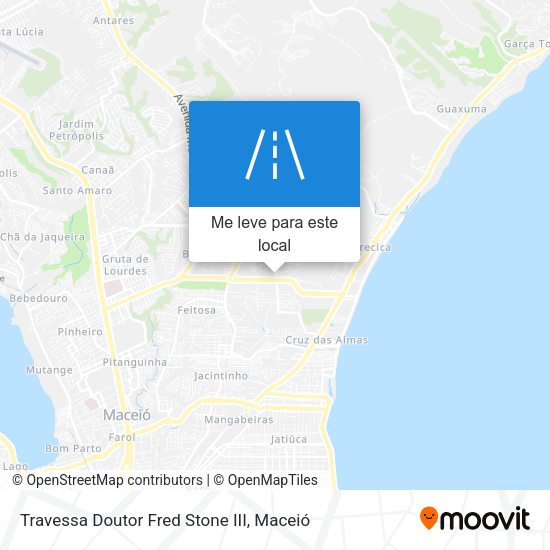 Travessa Doutor Fred Stone III mapa