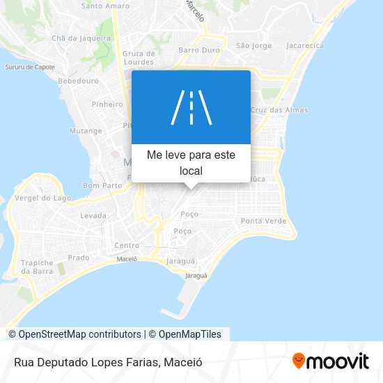 Rua Deputado Lopes Farias mapa