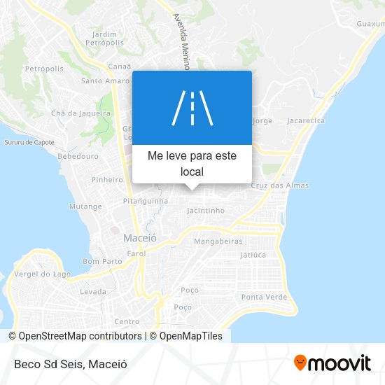 Beco Sd Seis mapa