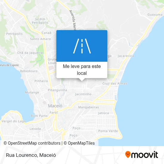 Rua Lourenco mapa