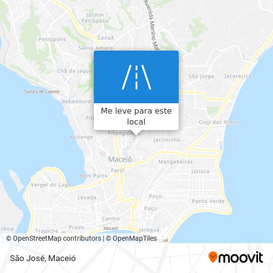 São José mapa