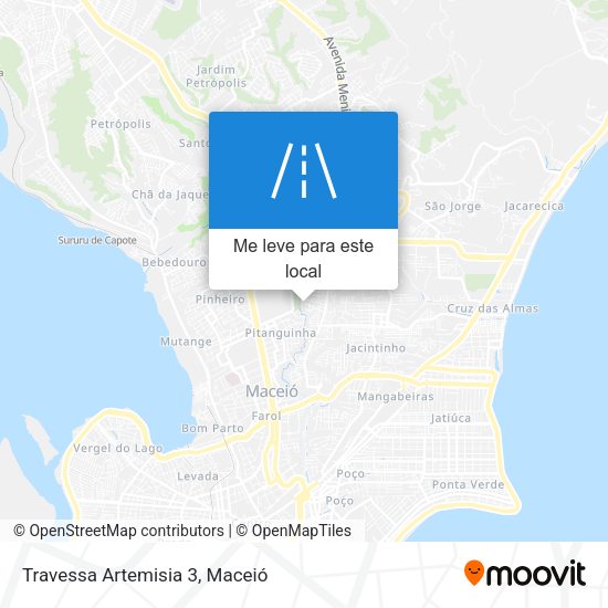 Travessa Artemisia 3 mapa