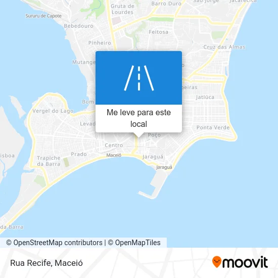 Rua Recife mapa