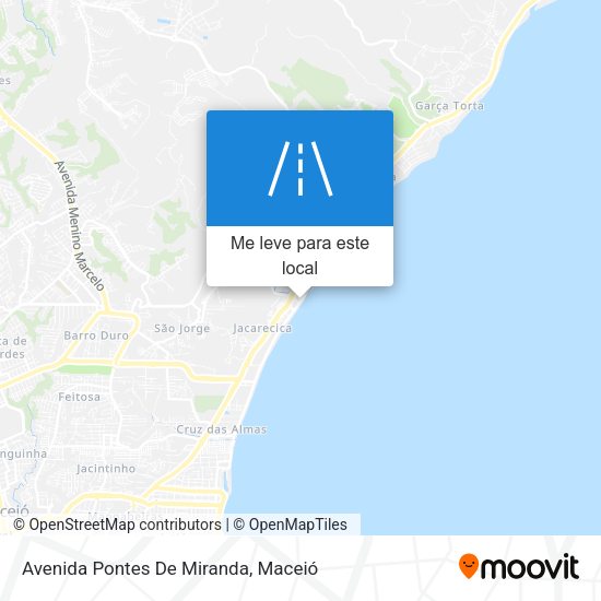 Avenida Pontes De Miranda mapa