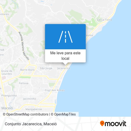Conjunto Jacarecica mapa