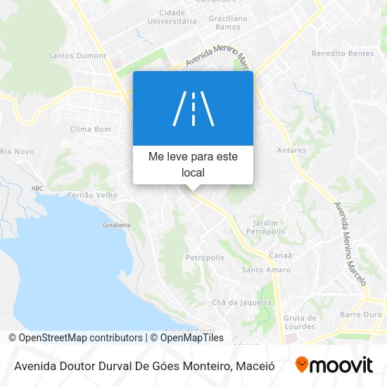 Avenida Doutor Durval De Góes Monteiro mapa