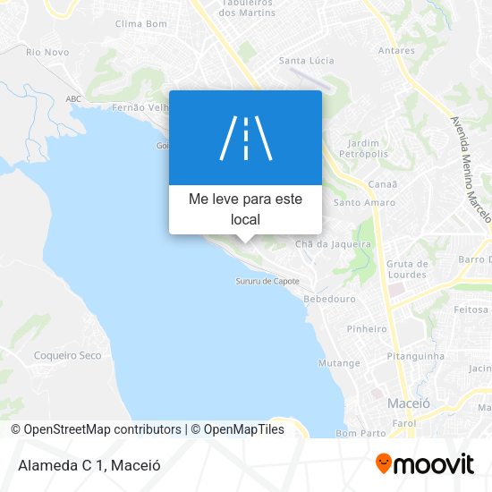 Alameda C 1 mapa