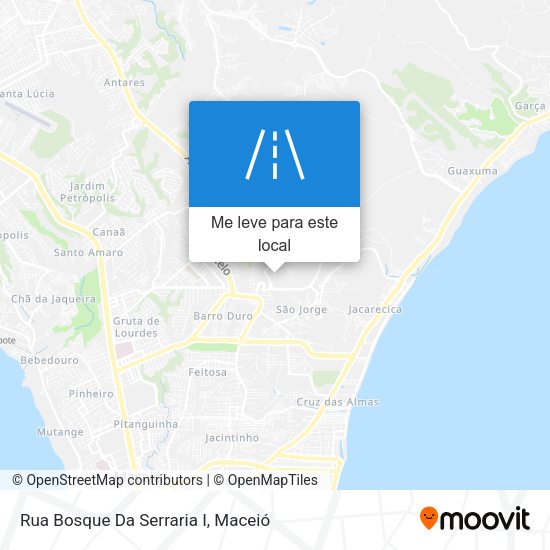 Rua Bosque Da Serraria I mapa