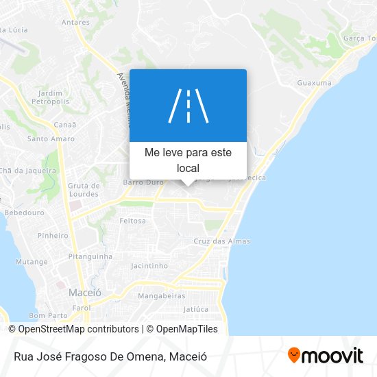 Rua José Fragoso De Omena mapa