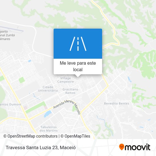 Travessa Santa Luzia 23 mapa