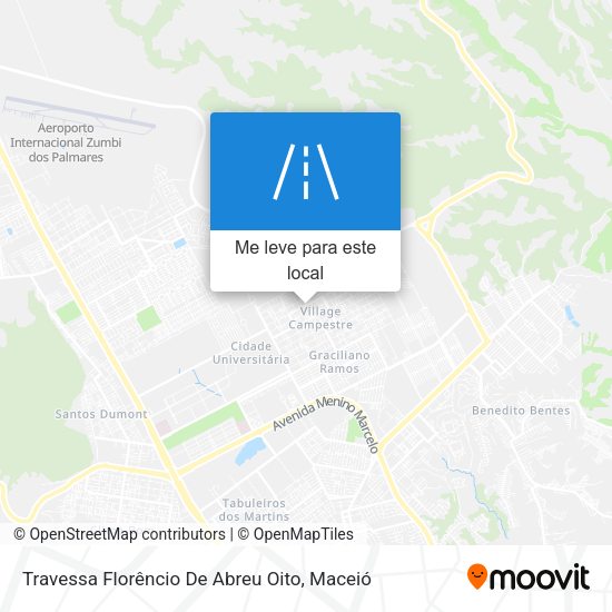 Travessa Florêncio De Abreu Oito mapa