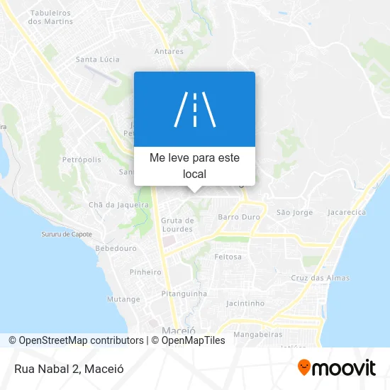Rua Nabal 2 mapa