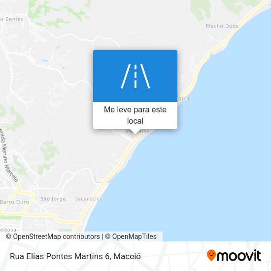 Rua Elias Pontes Martins 6 mapa
