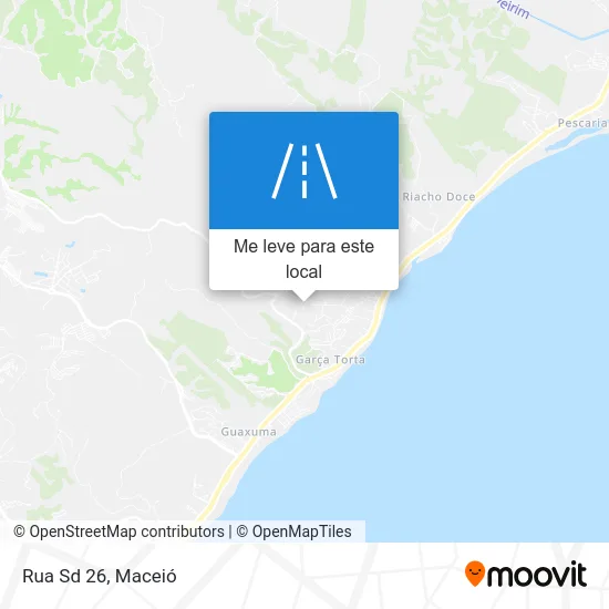 Rua Sd 26 mapa