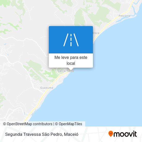 Segunda Travessa São Pedro mapa