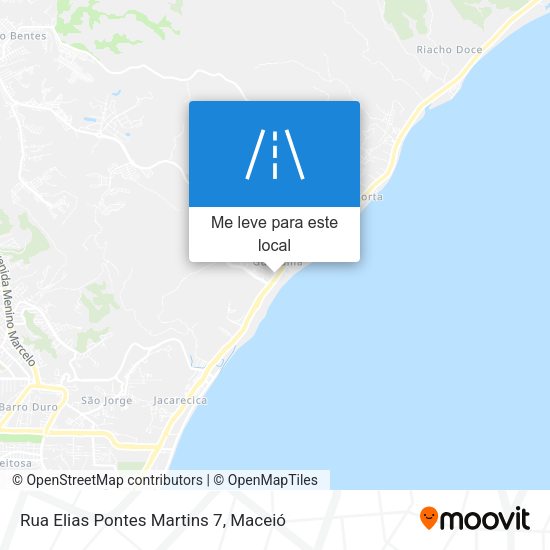 Rua Elias Pontes Martins 7 mapa