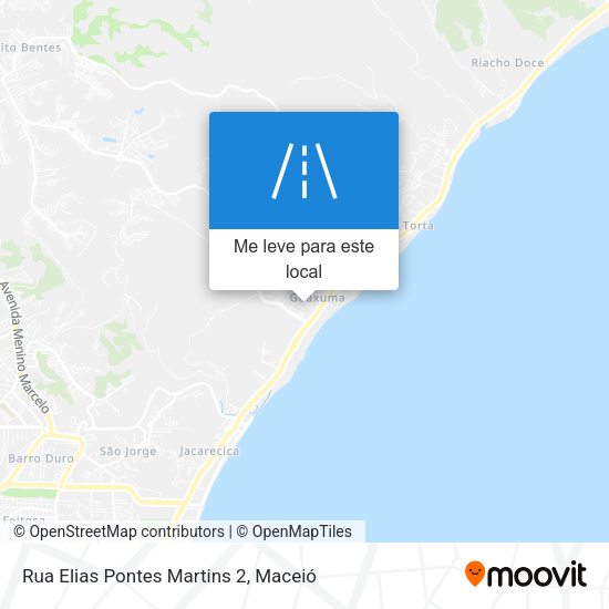 Rua Elias Pontes Martins 2 mapa