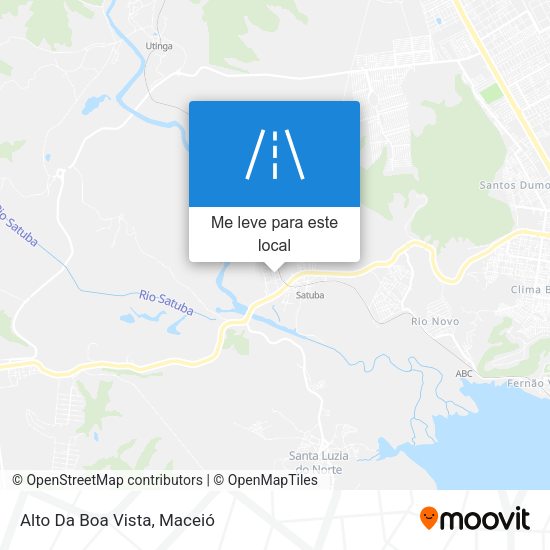 Alto Da Boa Vista mapa