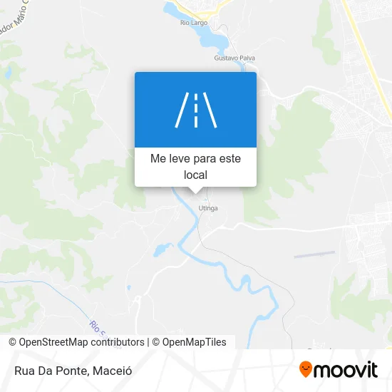 Rua Da Ponte mapa