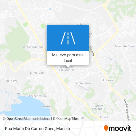 Rua Maria Do Carmo Goes mapa