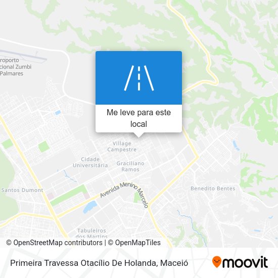Primeira Travessa Otacílio De Holanda mapa
