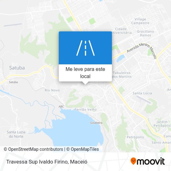 Travessa Sup Ivaldo Firino mapa