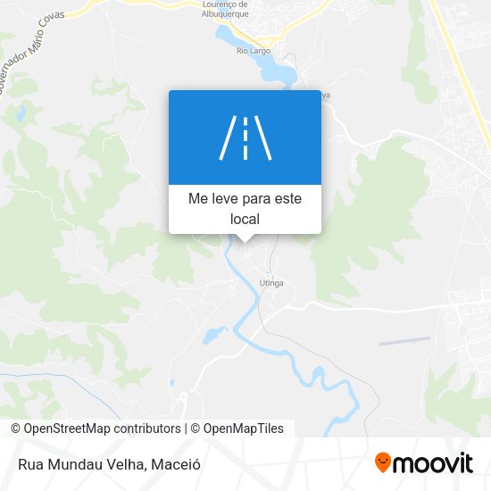 Rua Mundau Velha mapa