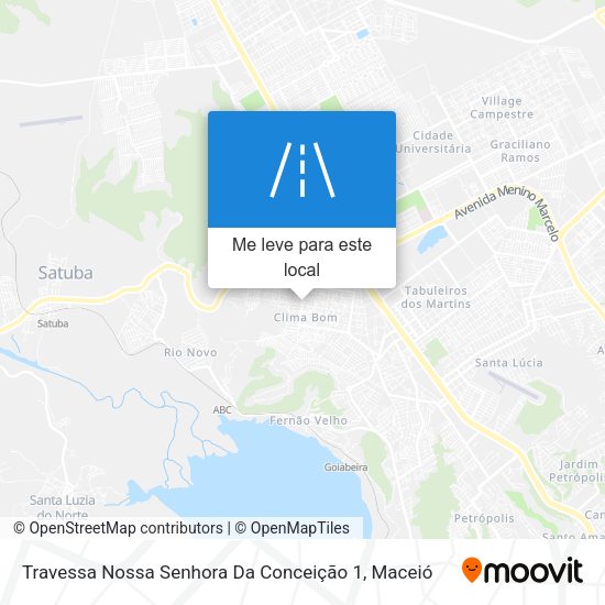 Travessa Nossa Senhora Da Conceição 1 mapa