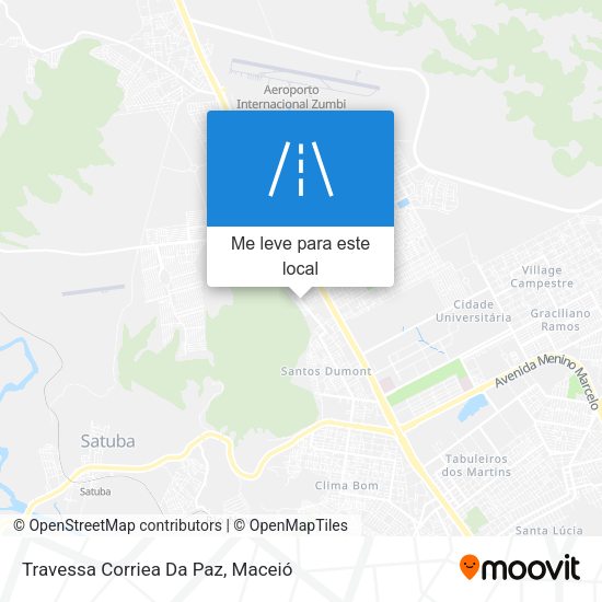 Travessa Corriea Da Paz mapa
