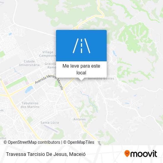 Travessa Tarcisio De Jesus mapa