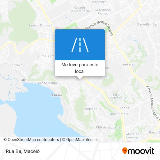 Rua Ba mapa