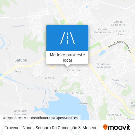 Travessa Nossa Senhora Da Conceição 3 mapa