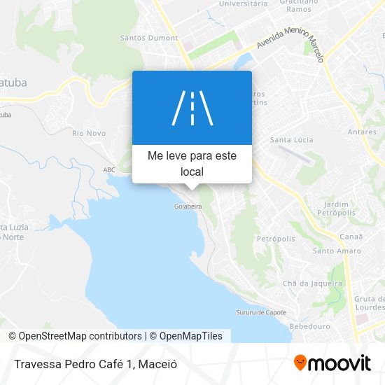 Travessa Pedro Café 1 mapa