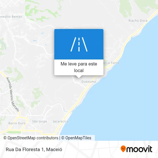 Rua Da Floresta 1 mapa