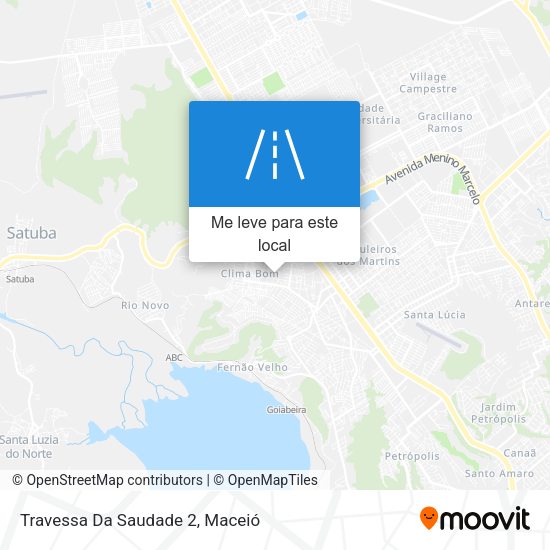 Travessa Da Saudade 2 mapa