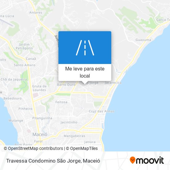 Travessa Condomino São Jorge mapa