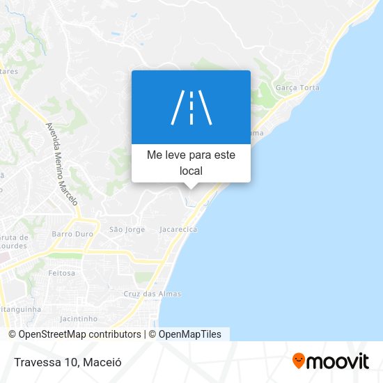 Travessa 10 mapa