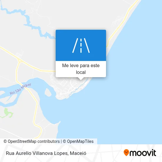 Rua Aurelio Villanova Lopes mapa