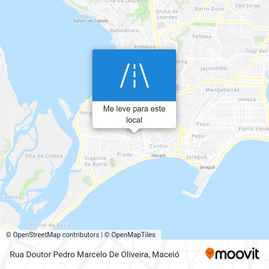 Rua Doutor Pedro Marcelo De Oliveira mapa