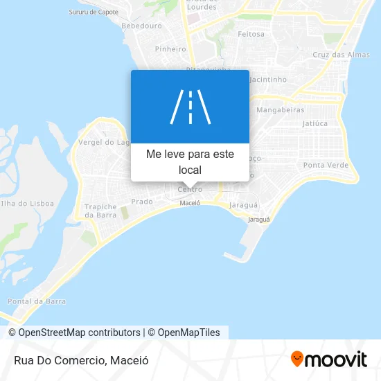Rua Do Comercio mapa