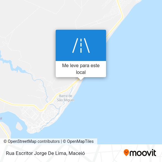 Rua Escritor Jorge De Lima mapa