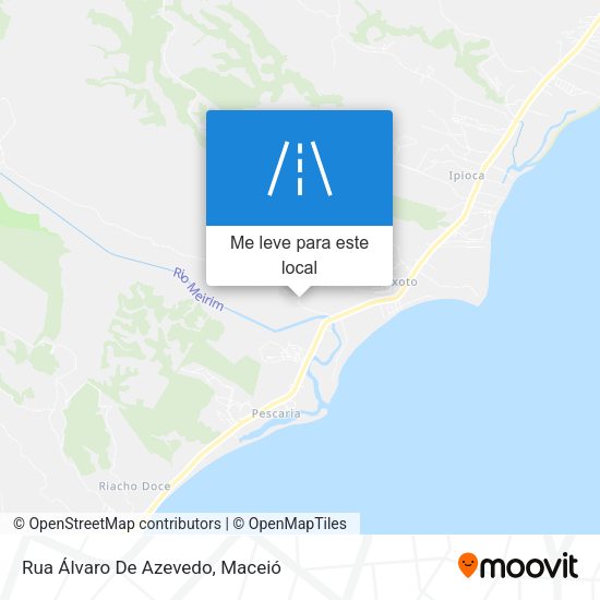 Rua Álvaro De Azevedo mapa