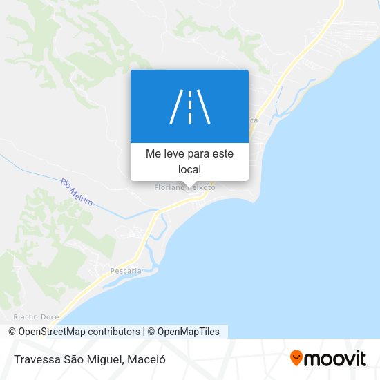 Travessa São Miguel mapa