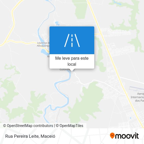 Rua Pereira Leite mapa