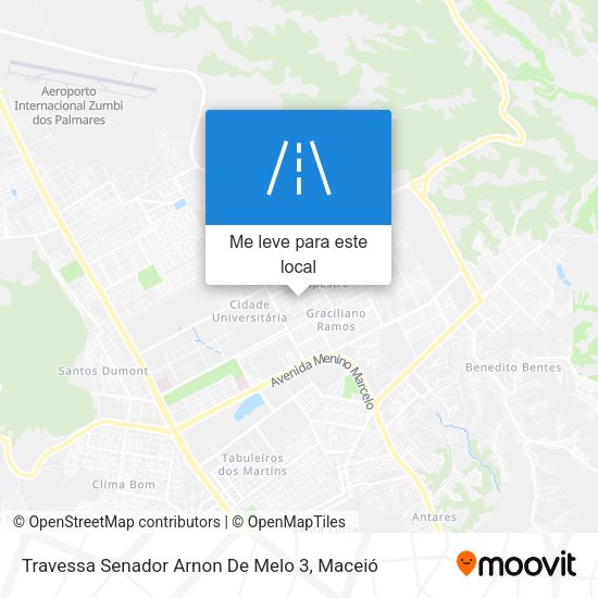 Travessa Senador Arnon De Melo 3 mapa