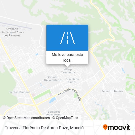 Travessa Florêncio De Abreu Doze mapa