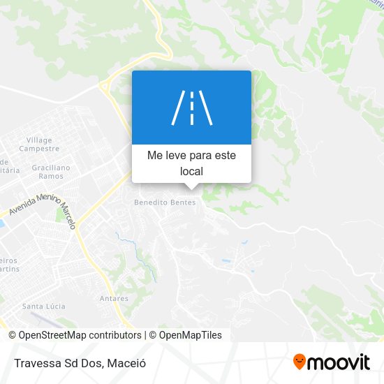 Travessa Sd Dos mapa