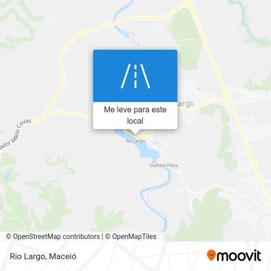 Rio Largo mapa