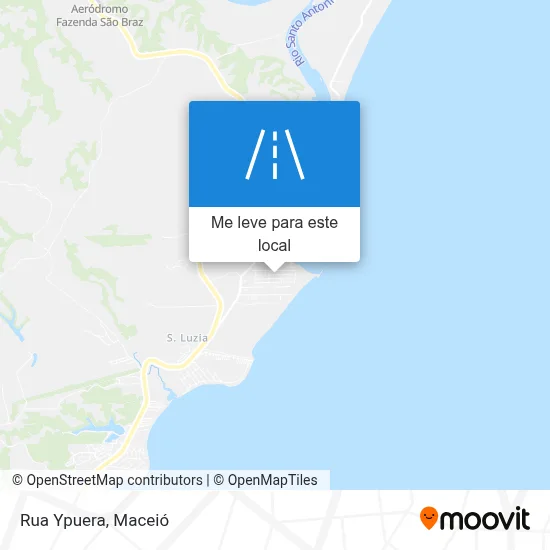 Rua Ypuera mapa